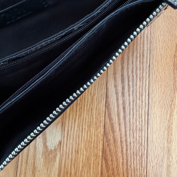 Zara Snake Pattern Chain Bag/Wallet - Picture 2 of 4